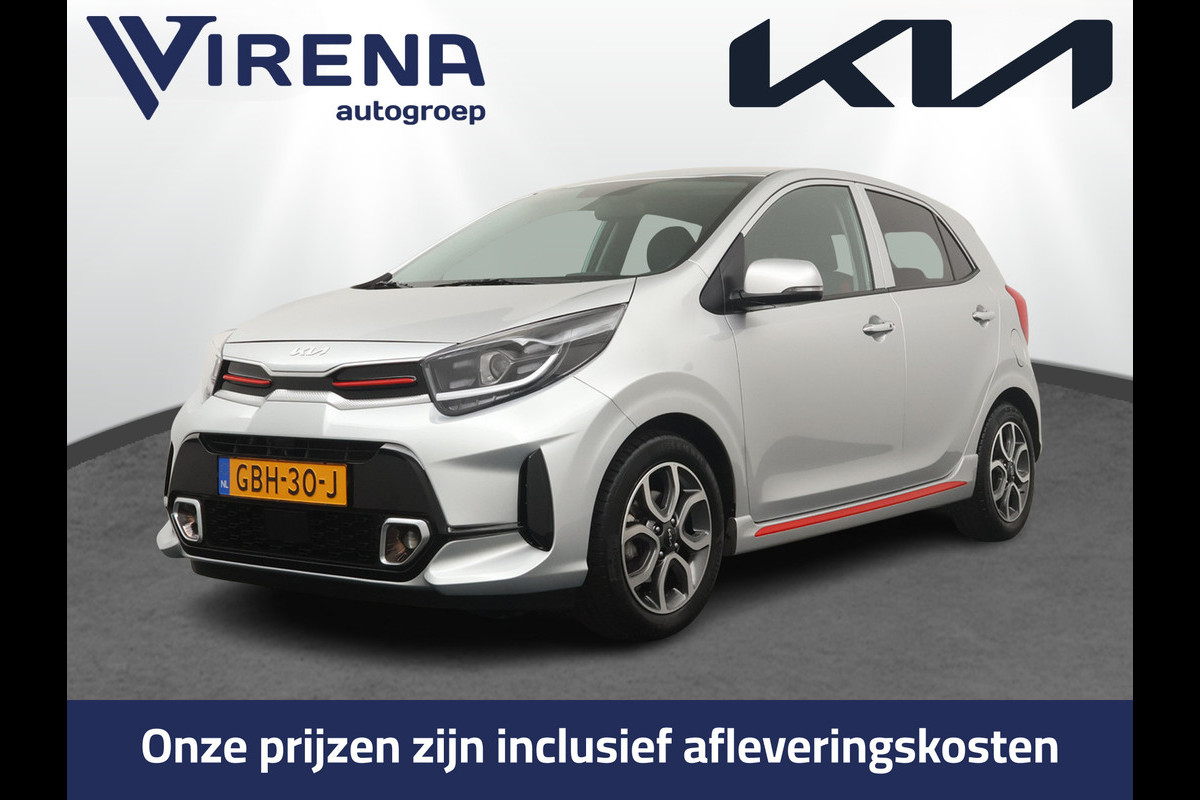 Kia Picanto 1.0 DPi GT-Line Apple Carplay/Android Auto -  Cruise Control - Climate Control - Navigatie - Fabrieksgarantie tot 06-2031