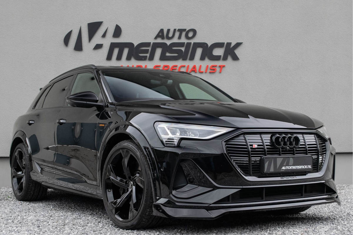 Audi e-tron S Quattro 371kW / Massage-Ventilatie/ B&O/ Aero pakket/ Adaptive Cruise Control/ Panoramadak/ 371kW (504PK) Audi e-tron S Quattro 371kW / Massage-Ventilatie/ B&O/ Aero pakket/ Adaptive Cruise Control/ Panoramadak/ 371kW (504PK)