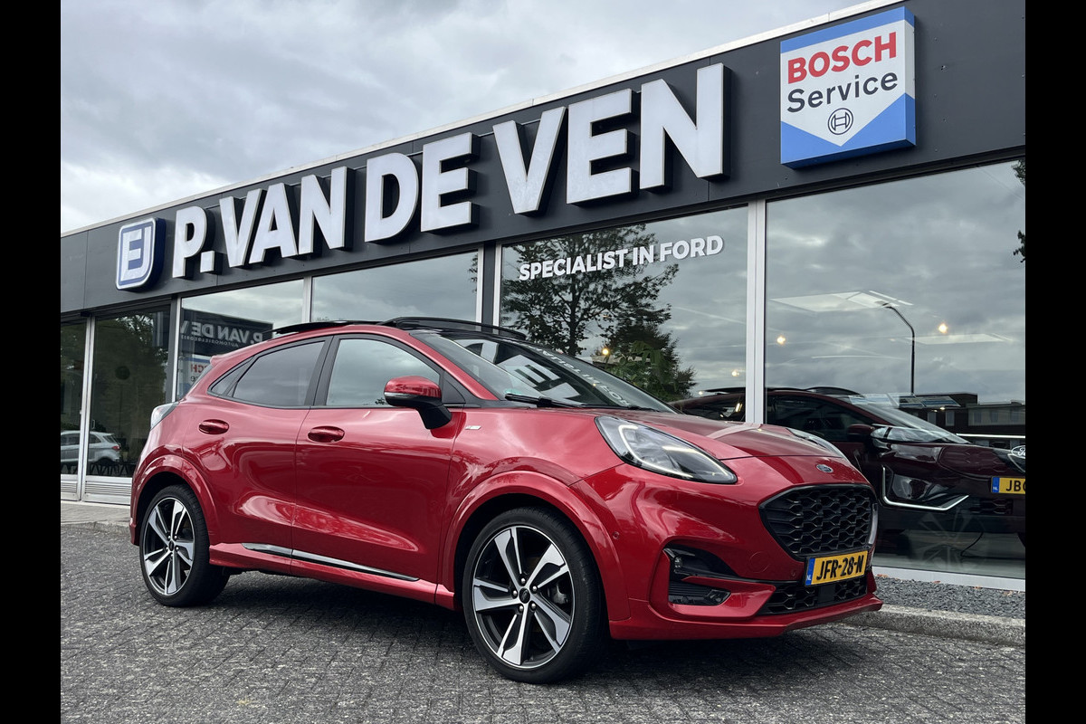 Ford Puma 1.0 EcoBoost Hybrid ST-Line X 155pk/114kW 6-bak | Full Options | Panoramadak | Driver Assistance Pack | Keyless | Winter Pack | Technology Pack | etc. etc.