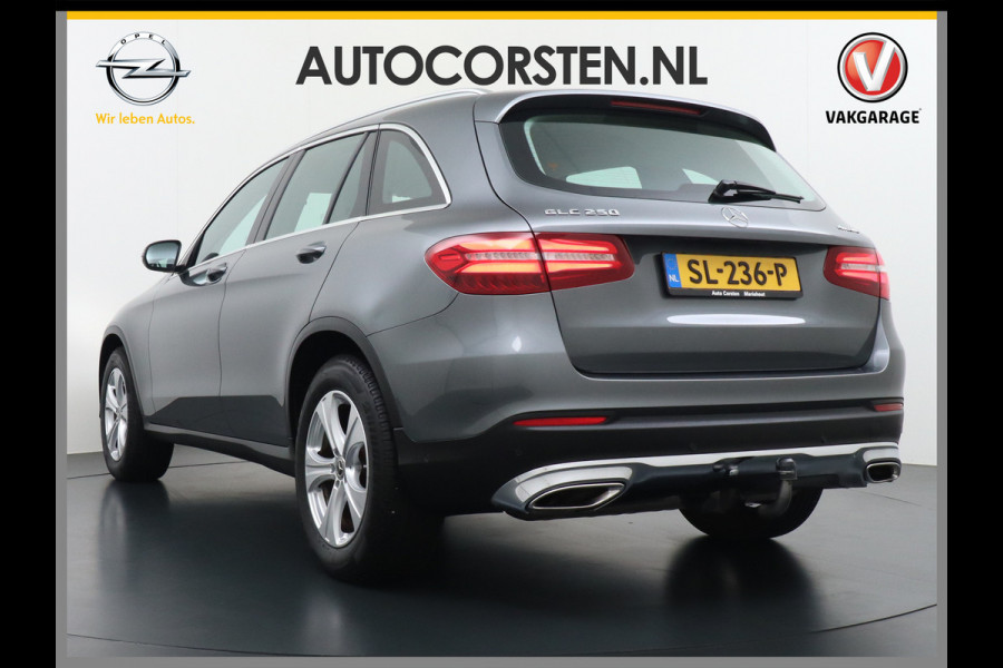 Mercedes-Benz GLC 250 4MATIC AUT-9 Leer Trekhaak Navi Ecc Premium Plus Stoelverwarming EASY PACK-achterklep 2.400KG Trekgewicht !