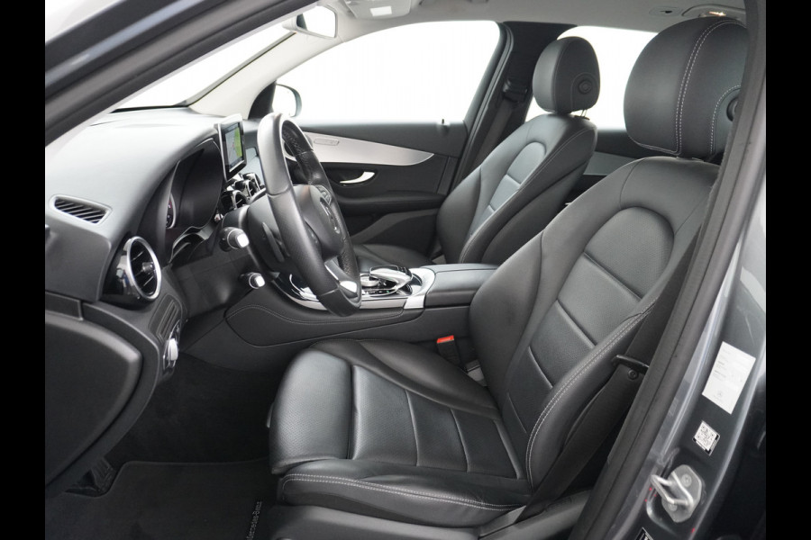 Mercedes-Benz GLC 250 4MATIC AUT-9 Leer Trekhaak Navi Ecc Premium Plus Stoelverwarming EASY PACK-achterklep 2.400KG Trekgewicht !