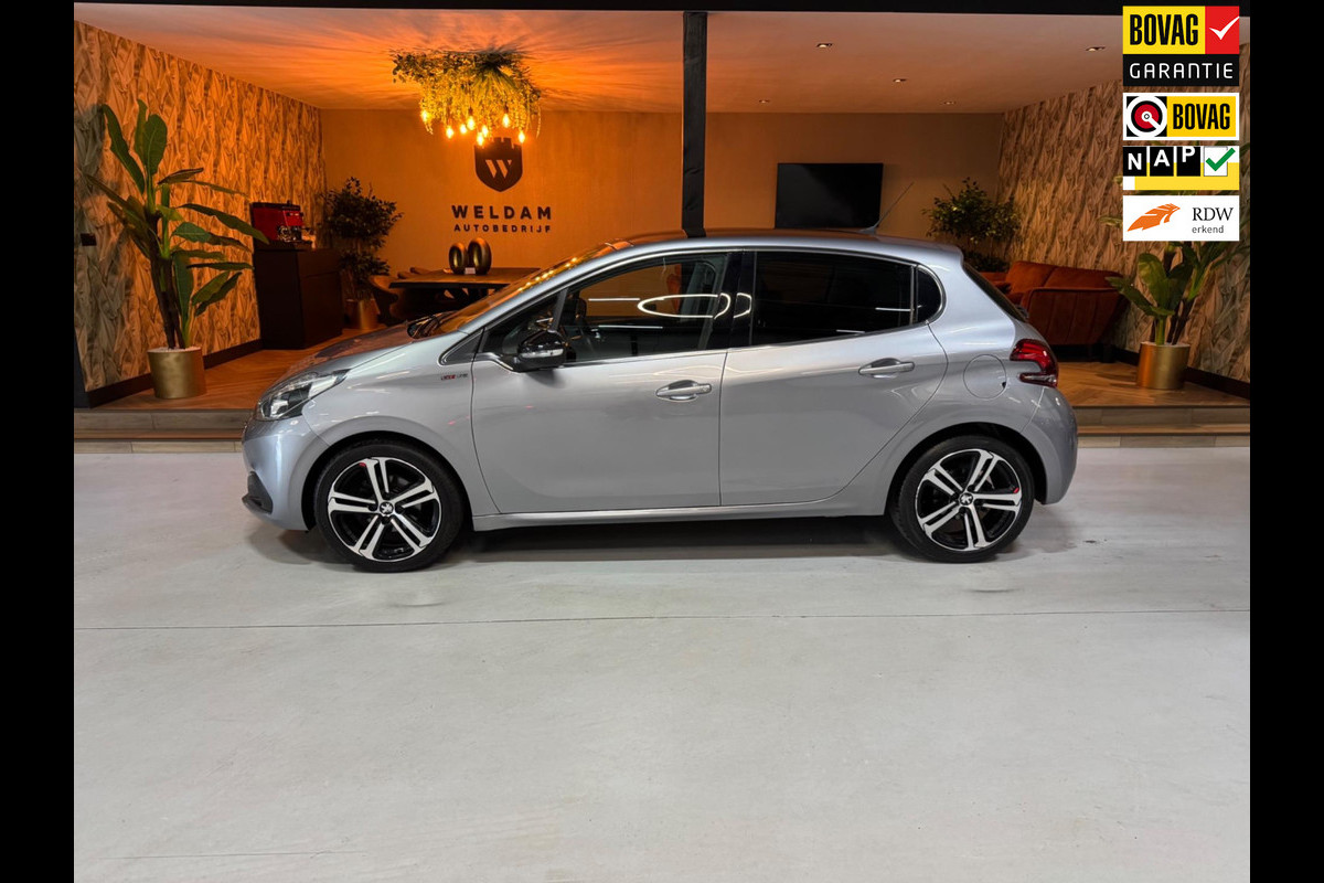 Peugeot 208 1.2 PureTech GT-Line Garantie Pano Camera PDC Cruise Clima Navi Bluetooth Led Rijklaar