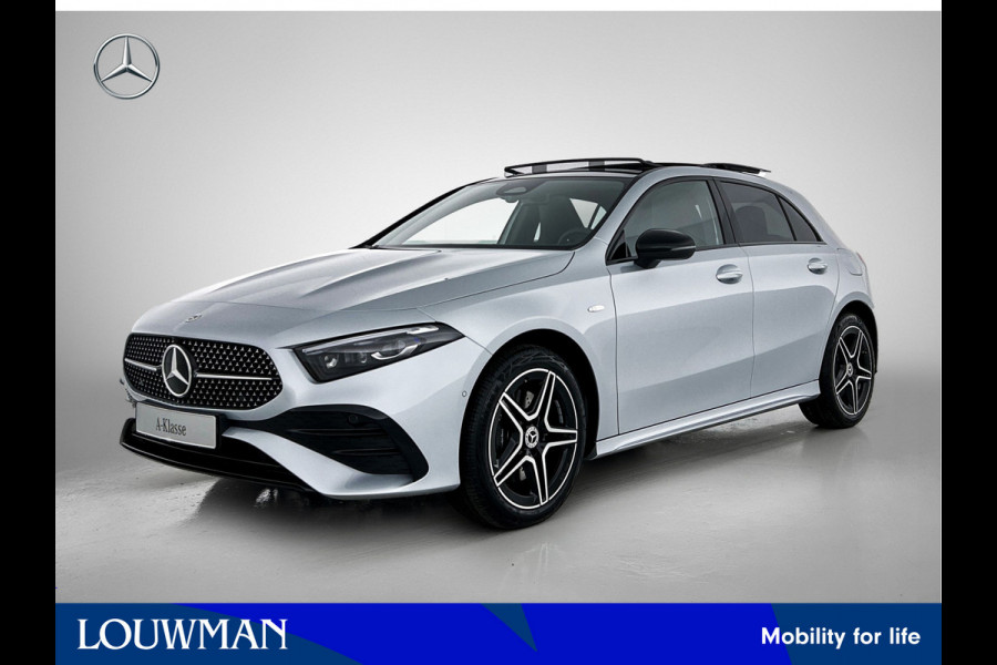 Mercedes-Benz A-Klasse 250 e Business Solution AMG | Nightpakket | Parkeerpakket met achteruitrijcamera | KEYLESS GO | Spiegelpakket | EASY PACK achterklep | Extra USB-poorten | Sfeerverlichting | MULTIBEAM LED |