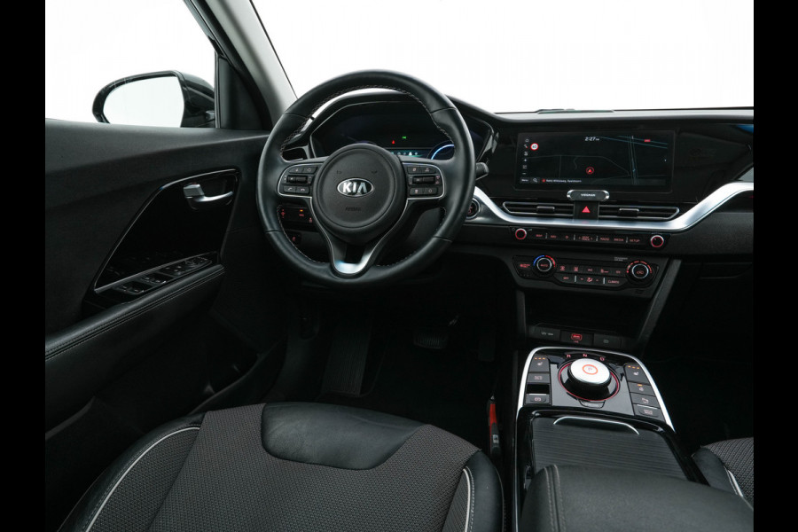 Kia e-Niro DynamicLine 64 kWh [ 3-Fase ] (INCL-BTW)  Aut. *LEATHER-FABRIC | NAVI-FULLMAP | AMBIENT-LIGHT | DAB+ | ADAPTIVE-CRUISE | CAMERA | HEATED-COMFORTSEATS | KEYLESS | DIGI-COCKPIT | SHIFT-PADDLES | CARPLAY | 17"ALU*