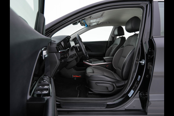 Kia e-Niro DynamicLine 64 kWh [ 3-Fase ] (INCL-BTW)  Aut. *LEATHER-FABRIC | NAVI-FULLMAP | AMBIENT-LIGHT | DAB+ | ADAPTIVE-CRUISE | CAMERA | HEATED-COMFORTSEATS | KEYLESS | DIGI-COCKPIT | SHIFT-PADDLES | CARPLAY | 17"ALU*