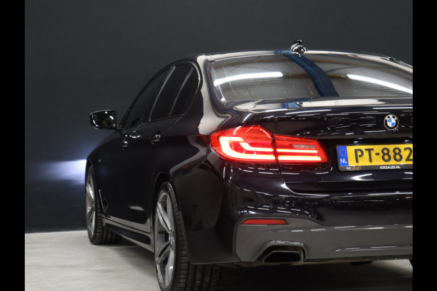 BMW 5 Serie 520i M-Sport High Executive [SCHUIFKANTELDAK, MEMORY SEATS, HUD, PDC V+A, CRUISE CONTROL, APPLE CARPLAY, STOELVERWARMING, AUTOMATISCHE AIRCO, NAVIGATIE, NIEUWSTAAT]