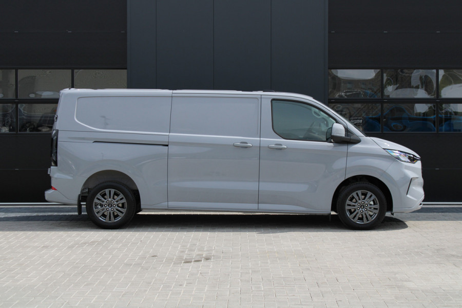 Ford Transit Custom 320 2.0 TDCI L2H1 Limited 150pk - 2x Schuifdeur - Adaptive Cruise - Verwarmd stuur - Blind spot - Navigatie - Camera - Draadloos