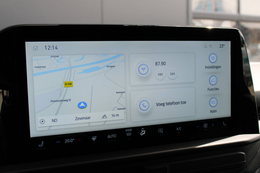 Ford Transit Custom 320 2.0 TDCI L2H1 Limited 150pk - 2x Schuifdeur - Adaptive Cruise - Verwarmd stuur - Blind spot - Navigatie - Camera - Draadloos