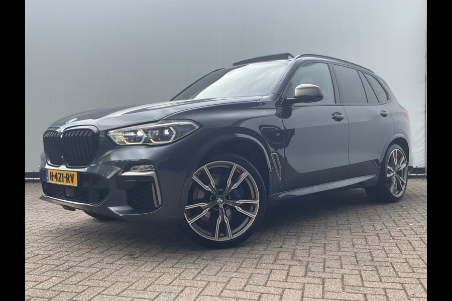 BMW X5 M50D 400PK High Executive Incl.BTW M-Sport Pano HK 360°Cam Leer HUD Trekhaak VOL!