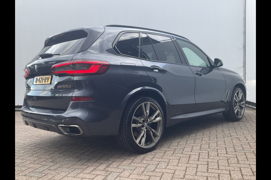 BMW X5 M50D 400PK High Executive Incl.BTW M-Sport Pano HK 360°Cam Leer HUD Trekhaak VOL!