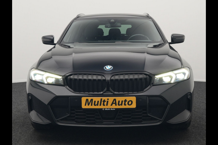 BMW 3 Serie Touring 330e M Sport Facelift Model Plug In Hybrid 292pk Dealer O.H PHEV | Widescreen Navi | Adaptive Cruise | Alcantara Sportstoelen Memory & Verwarmd | Camera | Sfeerverlichting | Apple Carplay | Blis | Keyless | DAB |