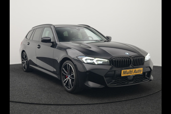 BMW 3 Serie Touring 330e M Sport Facelift Model Plug In Hybrid 292pk Dealer O.H PHEV | Widescreen Navi | Adaptive Cruise | Alcantara Sportstoelen Memory & Verwarmd | Camera | Sfeerverlichting | Apple Carplay | Blis | Keyless | DAB |