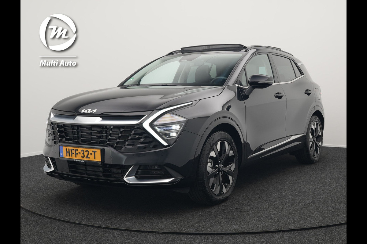 Kia Sportage 1.6 T-GDi AWD Dynamic Plus Line Plug In Hybrid 265pk Dealer O.H PHEV | Trekhaak Afneembaar | Panodak | Adaptive Cruise | Apple Carplay | Camera | Lederen Sportstoelen Vewarmd | Blis | Navigatie | Virtual | DAB |