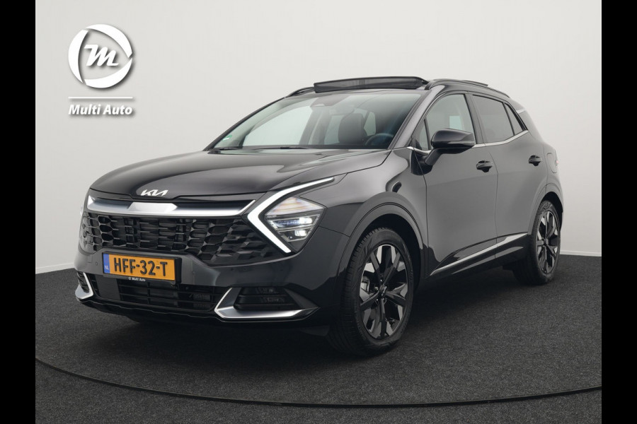 Kia Sportage 1.6 T-GDi AWD Dynamic Plus Line Plug In Hybrid 265pk Dealer O.H PHEV | Trekhaak Afneembaar | Panodak | Adaptive Cruise | Apple Carplay | Camera | Lederen Sportstoelen Vewarmd | Blis | Navigatie | Virtual | DAB |