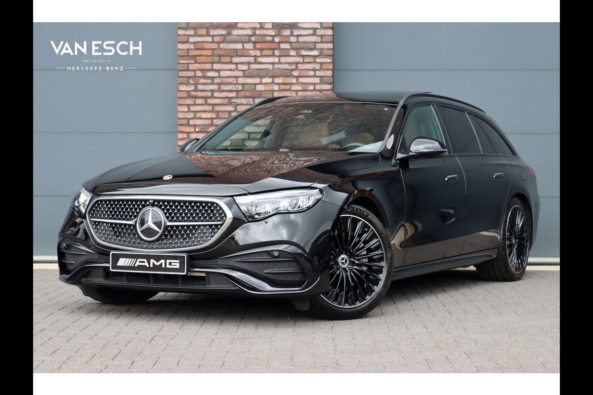 Mercedes-Benz E-Klasse Estate 300 e AMG Line Aut9 | Hyperscreen | Distronic | Burmester | Panoramadak | Verwarmd Stuurwiel |  | Keyless Go | Leder | Camera | Nightpakket |