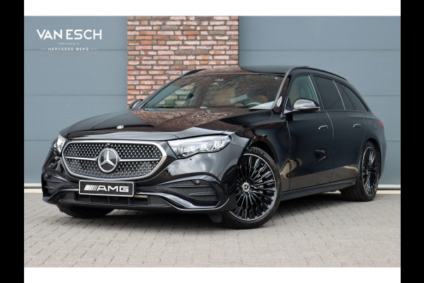 Mercedes-Benz E-Klasse Estate 300 e AMG Line Aut9 | Hyperscreen | Distronic | Burmester | Panoramadak | Verwarmd Stuurwiel |  | Keyless Go | Leder | Camera | Nightpakket |