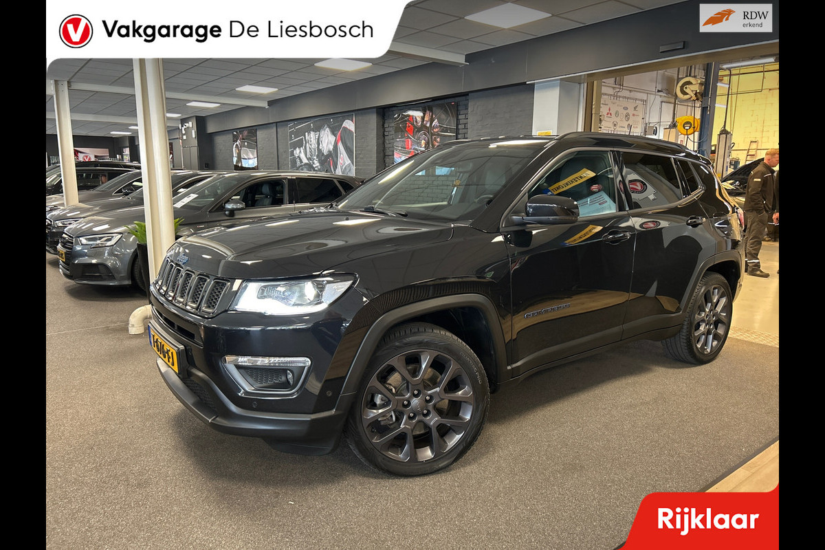 Jeep Compass 4xe 240 Plug-in Hybrid Electric S / Alpine / stoel en stuur verwarming / trekhaak / leder