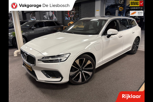 Volvo V60 2.0 T6 Recharge AWD R-Design / 360 camera / Panoramadak / Leder / head-up / Harman-Kardon