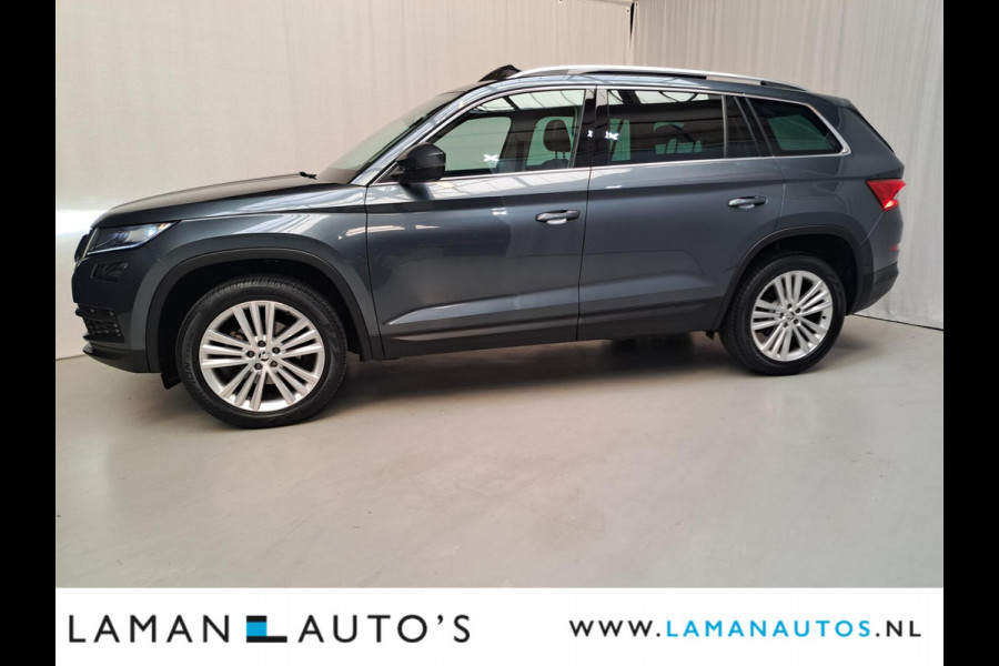 Škoda Kodiaq 1.5 TSI 150pk DSG Business Edition Aut. | Pano Open Dak Leder/Alcantara CarPlay Canton 19" Sirius LMV ECC Navi LED ACC Camera Me Škoda Kodiaq 1.5 TSI 150pk DSG Business Edition Aut. | Pano Open Dak Leder/Alcantara CarPlay Canton 19" Sirius LMV ECC Navi LED ACC Camera Me