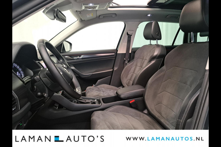 Škoda Kodiaq 1.5 TSI 150pk DSG Business Edition Aut. | Pano Open Dak Leder/Alcantara CarPlay Canton 19" Sirius LMV ECC Navi LED ACC Camera Me Škoda Kodiaq 1.5 TSI 150pk DSG Business Edition Aut. | Pano Open Dak Leder/Alcantara CarPlay Canton 19" Sirius LMV ECC Navi LED ACC Camera Me