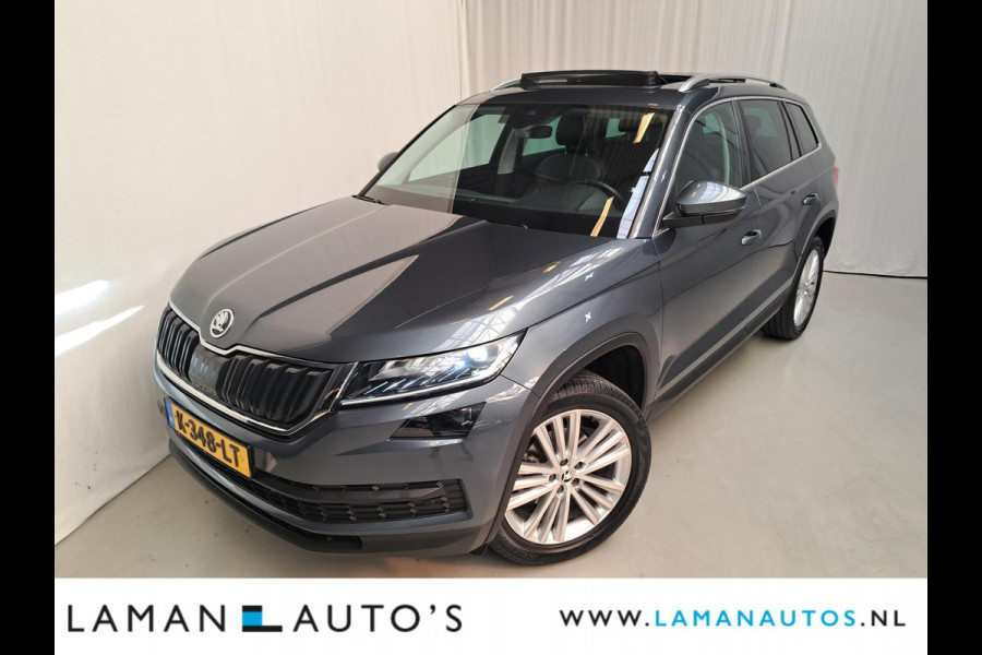Škoda Kodiaq 1.5 TSI 150pk DSG Business Edition Aut. | Pano Open Dak Leder/Alcantara CarPlay Canton 19" Sirius LMV ECC Navi LED ACC Camera Me Škoda Kodiaq 1.5 TSI 150pk DSG Business Edition Aut. | Pano Open Dak Leder/Alcantara CarPlay Canton 19" Sirius LMV ECC Navi LED ACC Camera Me