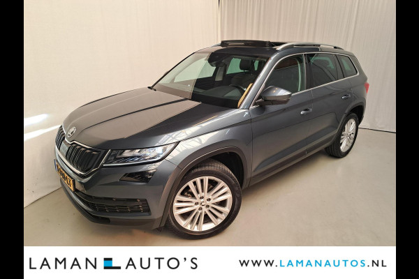 Škoda Kodiaq 1.5 TSI 150pk DSG Business Edition Aut. | Pano Open Dak Leder/Alcantara CarPlay Canton 19" Sirius LMV ECC Navi LED ACC Camera Me Škoda Kodiaq 1.5 TSI 150pk DSG Business Edition Aut. | Pano Open Dak Leder/Alcantara CarPlay Canton 19" Sirius LMV ECC Navi LED ACC Camera Me