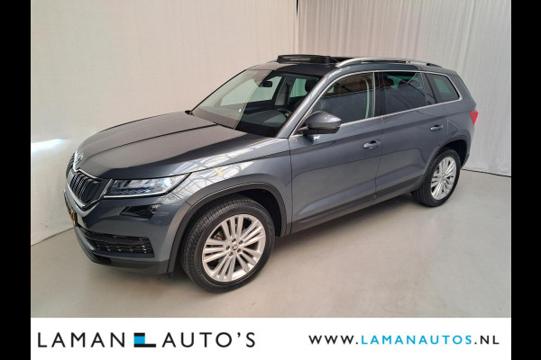 Škoda Kodiaq 1.5 TSI 150pk DSG Business Edition Aut. | Pano Open Dak Leder/Alcantara CarPlay Canton 19" Sirius LMV ECC Navi LED ACC Camera Me Škoda Kodiaq 1.5 TSI 150pk DSG Business Edition Aut. | Pano Open Dak Leder/Alcantara CarPlay Canton 19" Sirius LMV ECC Navi LED ACC Camera Me