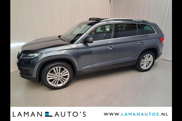 Škoda Kodiaq 1.5 TSI 150pk DSG Business Edition Aut. | Pano Open Dak Leder/Alcantara CarPlay Canton 19" Sirius LMV ECC Navi LED ACC Camera Me Škoda Kodiaq 1.5 TSI 150pk DSG Business Edition Aut. | Pano Open Dak Leder/Alcantara CarPlay Canton 19" Sirius LMV ECC Navi LED ACC Camera Me
