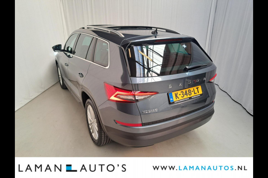 Škoda Kodiaq 1.5 TSI 150pk DSG Business Edition Aut. | Pano Open Dak Leder/Alcantara CarPlay Canton 19" Sirius LMV ECC Navi LED ACC Camera Me Škoda Kodiaq 1.5 TSI 150pk DSG Business Edition Aut. | Pano Open Dak Leder/Alcantara CarPlay Canton 19" Sirius LMV ECC Navi LED ACC Camera Me