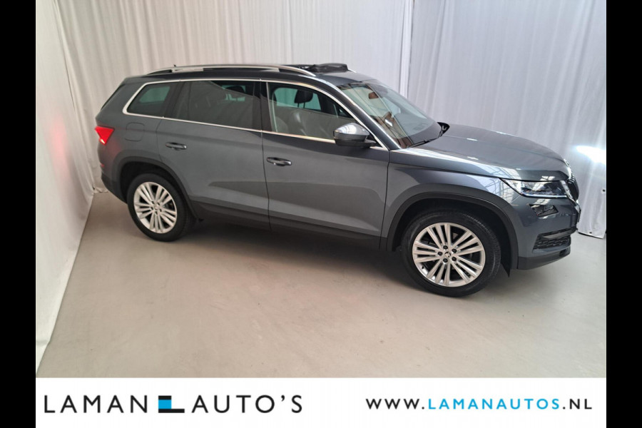 Škoda Kodiaq 1.5 TSI 150pk DSG Business Edition Aut. | Pano Open Dak Leder/Alcantara CarPlay Canton 19" Sirius LMV ECC Navi LED ACC Camera Me Škoda Kodiaq 1.5 TSI 150pk DSG Business Edition Aut. | Pano Open Dak Leder/Alcantara CarPlay Canton 19" Sirius LMV ECC Navi LED ACC Camera Me