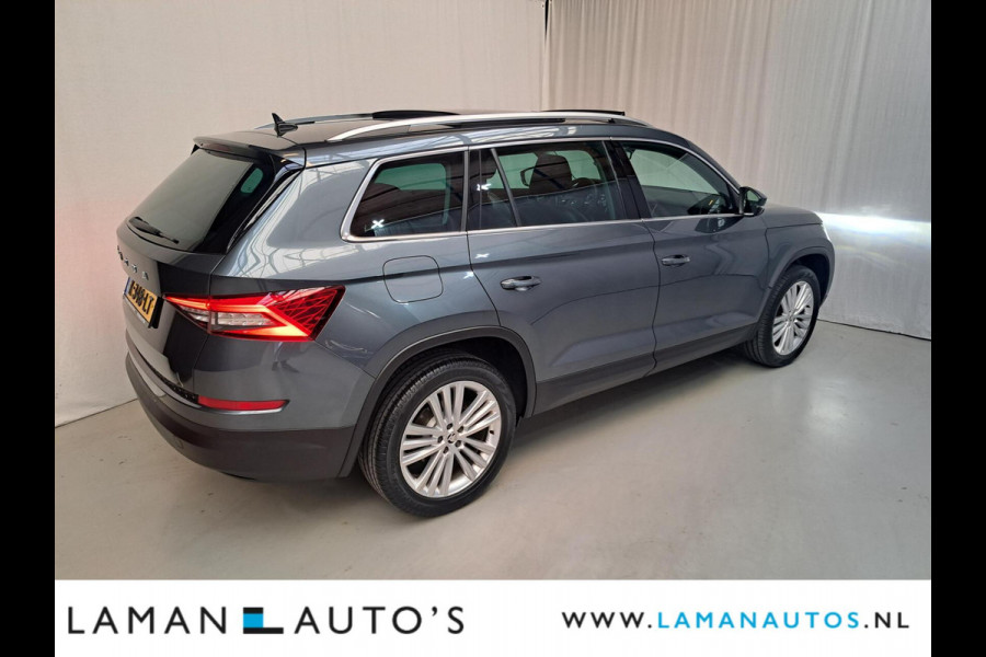 Škoda Kodiaq 1.5 TSI 150pk DSG Business Edition Aut. | Pano Open Dak Leder/Alcantara CarPlay Canton 19" Sirius LMV ECC Navi LED ACC Camera Me Škoda Kodiaq 1.5 TSI 150pk DSG Business Edition Aut. | Pano Open Dak Leder/Alcantara CarPlay Canton 19" Sirius LMV ECC Navi LED ACC Camera Me