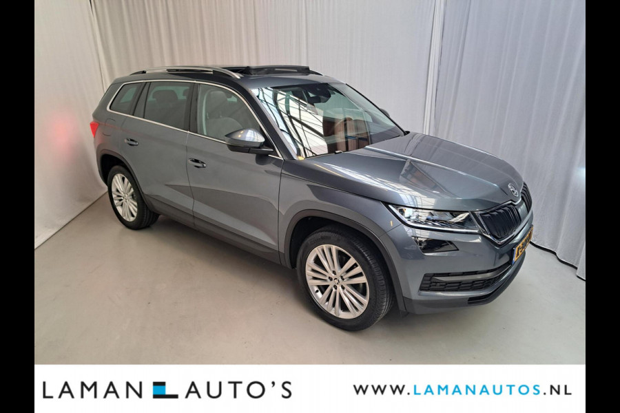 Škoda Kodiaq 1.5 TSI 150pk DSG Business Edition Aut. | Pano Open Dak Leder/Alcantara CarPlay Canton 19" Sirius LMV ECC Navi LED ACC Camera Me Škoda Kodiaq 1.5 TSI 150pk DSG Business Edition Aut. | Pano Open Dak Leder/Alcantara CarPlay Canton 19" Sirius LMV ECC Navi LED ACC Camera Me