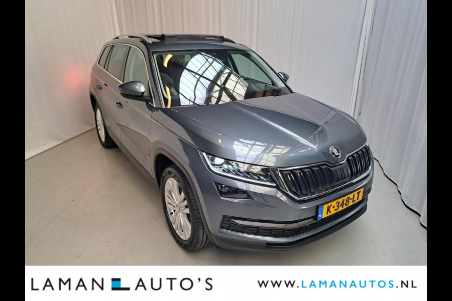 Škoda Kodiaq 1.5 TSI 150pk DSG Business Edition Aut. | Pano Open Dak Leder/Alcantara CarPlay Canton 19" Sirius LMV ECC Navi LED ACC Camera Me Škoda Kodiaq 1.5 TSI 150pk DSG Business Edition Aut. | Pano Open Dak Leder/Alcantara CarPlay Canton 19" Sirius LMV ECC Navi LED ACC Camera Me