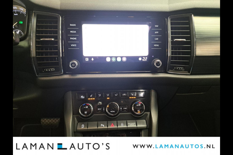 Škoda Kodiaq 1.5 TSI 150pk DSG Business Edition Aut. | Pano Open Dak Leder/Alcantara CarPlay Canton 19" Sirius LMV ECC Navi LED ACC Camera Me Škoda Kodiaq 1.5 TSI 150pk DSG Business Edition Aut. | Pano Open Dak Leder/Alcantara CarPlay Canton 19" Sirius LMV ECC Navi LED ACC Camera Me