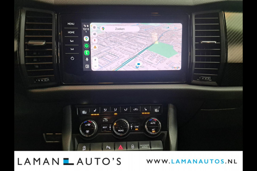 Škoda Kodiaq 1.5 TSI 150pk DSG Sportline Business Aut. | Panorama Open dak Virtual Leder/Alcantara CarPlay Columbus Canton 20" Vega LMV ECC N