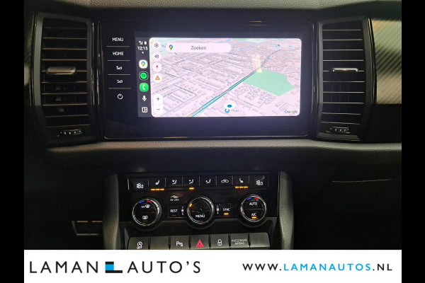 Škoda Kodiaq 1.5 TSI 150pk DSG Sportline Business Aut. | Panorama Open dak Virtual Leder/Alcantara CarPlay Columbus Canton 20" Vega LMV ECC N