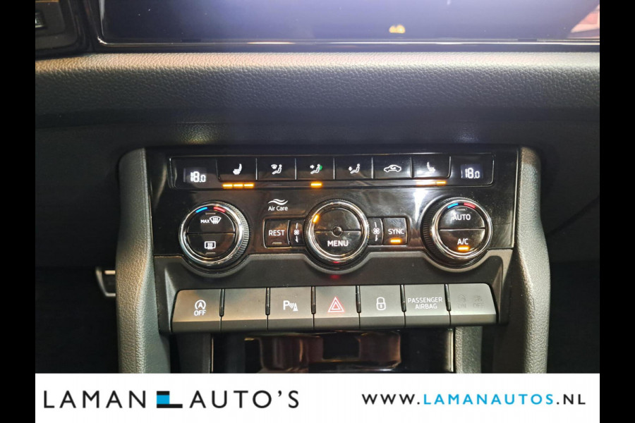 Škoda Kodiaq 1.5 TSI 150pk DSG Sportline Business Aut. | Panorama Open dak Virtual Leder/Alcantara CarPlay Columbus Canton 20" Vega LMV ECC N