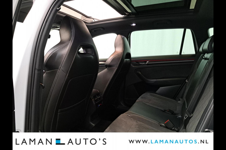 Škoda Kodiaq 1.5 TSI 150pk DSG Sportline Business Aut. | Panorama Open dak Virtual Leder/Alcantara CarPlay Columbus Canton 20" Vega LMV ECC N
