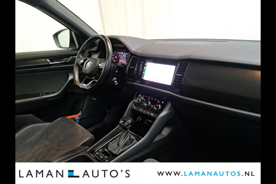 Škoda Kodiaq 1.5 TSI 150pk DSG Sportline Business Aut. | Panorama Open dak Virtual Leder/Alcantara CarPlay Columbus Canton 20" Vega LMV ECC N
