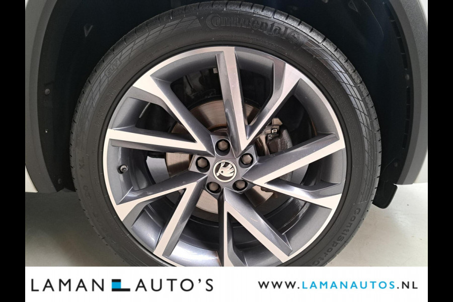 Škoda Kodiaq 1.5 TSI 150pk DSG Sportline Business Aut. | Panorama Open dak Virtual Leder/Alcantara CarPlay Columbus Canton 20" Vega LMV ECC N