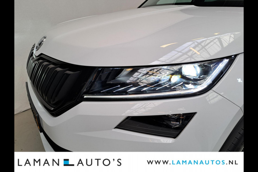 Škoda Kodiaq 1.5 TSI 150pk DSG Sportline Business Aut. | Panorama Open dak Virtual Leder/Alcantara CarPlay Columbus Canton 20" Vega LMV ECC N
