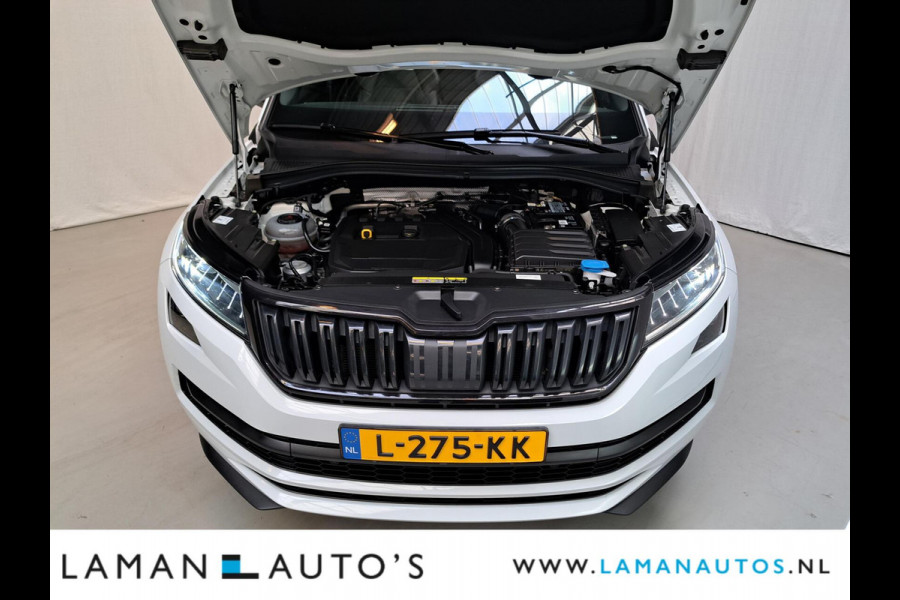 Škoda Kodiaq 1.5 TSI 150pk DSG Sportline Business Aut. | Panorama Open dak Virtual Leder/Alcantara CarPlay Columbus Canton 20" Vega LMV ECC N