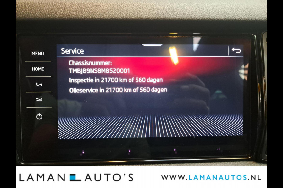 Škoda Kodiaq 1.5 TSI 150pk DSG Sportline Business Aut. | Panorama Open dak Virtual Leder/Alcantara CarPlay Columbus Canton 20" Vega LMV ECC N