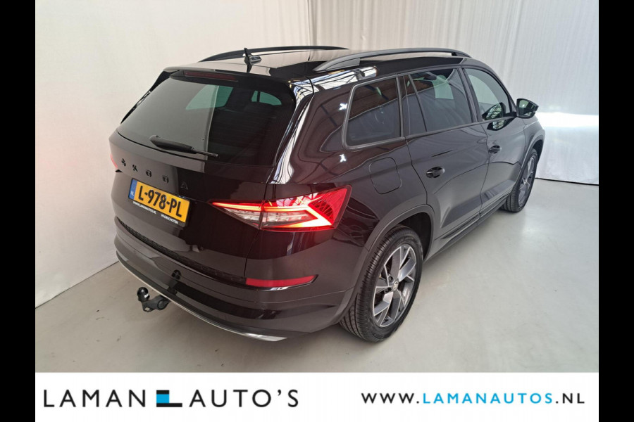Škoda Kodiaq 1.5 TSI 150pk DSG Sportline Business Aut. | Virtual Leder/Alcantara CarPlay Canton 19" Triglav LMV ECC Navi LED ACC Camera Trekh