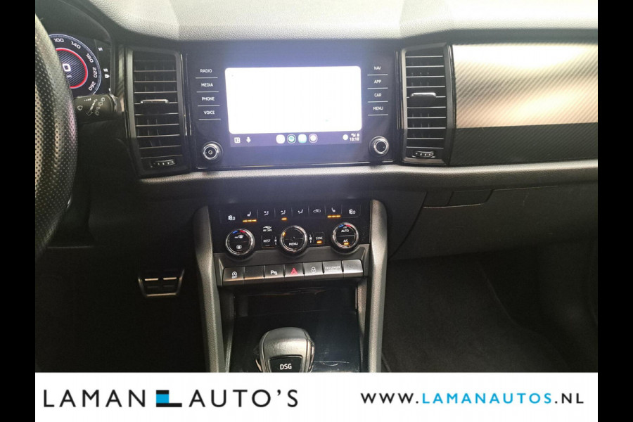 Škoda Kodiaq 1.5 TSI 150pk DSG Sportline Business Aut. | Virtual Leder/Alcantara CarPlay Canton 19" Triglav LMV ECC Navi LED ACC Camera Trekh