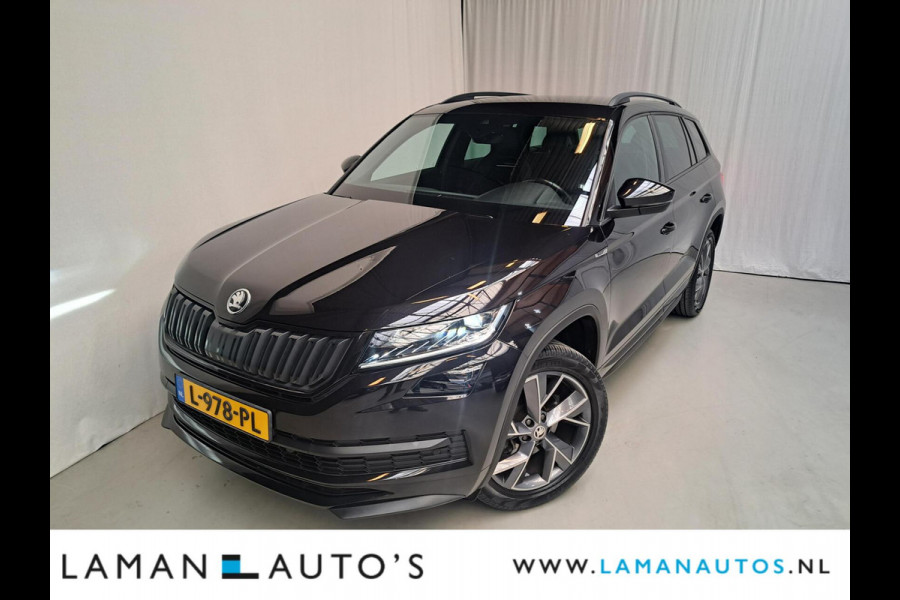 Škoda Kodiaq 1.5 TSI 150pk DSG Sportline Business Aut. | Virtual Leder/Alcantara CarPlay Canton 19" Triglav LMV ECC Navi LED ACC Camera Trekh