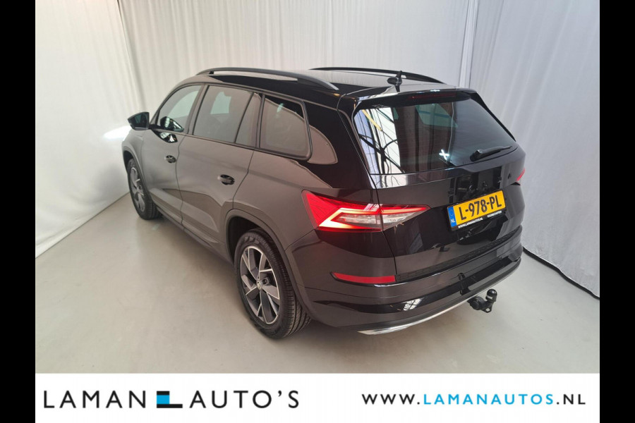 Škoda Kodiaq 1.5 TSI 150pk DSG Sportline Business Aut. | Virtual Leder/Alcantara CarPlay Canton 19" Triglav LMV ECC Navi LED ACC Camera Trekh