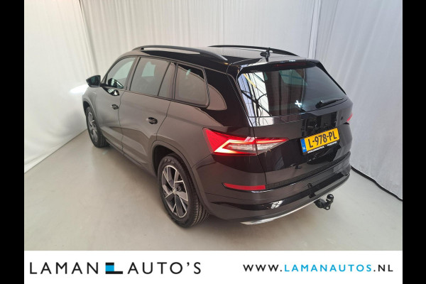Škoda Kodiaq 1.5 TSI 150pk DSG Sportline Business Aut. | Virtual Leder/Alcantara CarPlay Canton 19" Triglav LMV ECC Navi LED ACC Camera Trekh