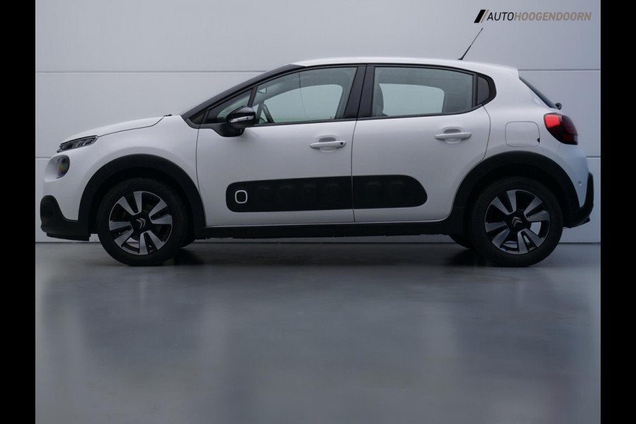 Citroën C3 1.2 PureTech S&S Shine (APPLE CARPLAY,LED,CLIMATE,CRUISE,DODEHOEK,CAMERA,LM-VELGEN,NIEUWE APK,TOPCONDITIE)