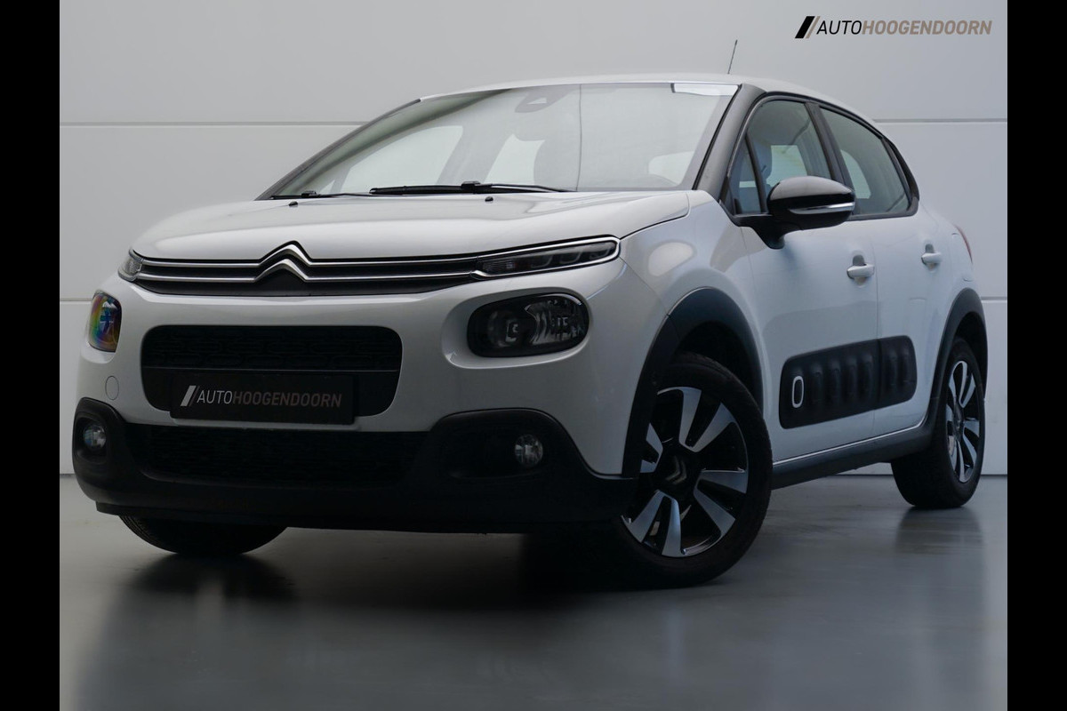 Citroën C3 1.2 PureTech S&S Shine (APPLE CARPLAY,LED,CLIMATE,CRUISE,DODEHOEK,CAMERA,LM-VELGEN,NIEUWE APK,TOPCONDITIE)